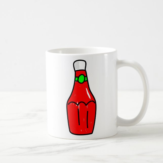 Caneca De Café Ketchup de tomate (Direita)