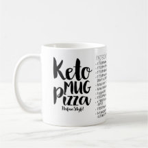 KETO Mug Pizza Receber Mug