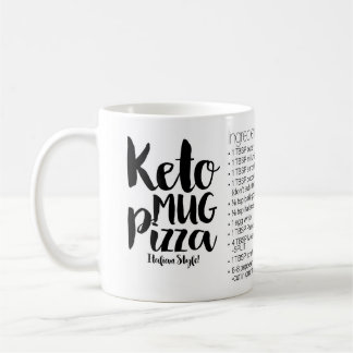 Caneca De Café KETO Mug Pizza Receber Mug