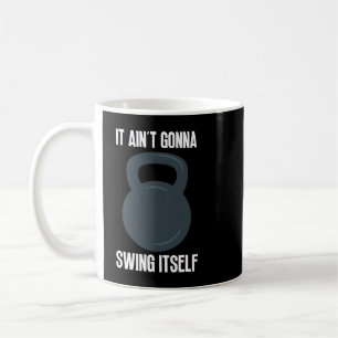 Caneca De Café Kettlebell Training Calisthenics Bodybuilding Fitn