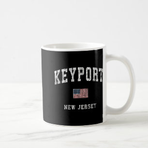 Caneca De Café Keyrt Nova Jersey Nj Bandeira Americana Vintage Sr