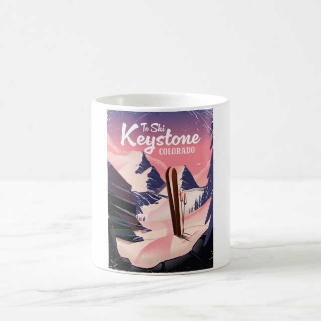 Caneca De Café Keystone para esqui  (Centro)