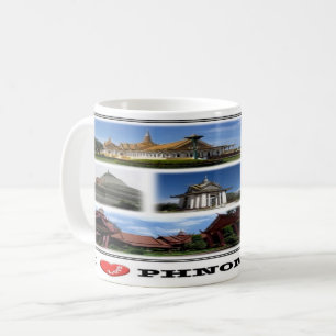 Caneca De Café KH Camboja - Phnom Penh -