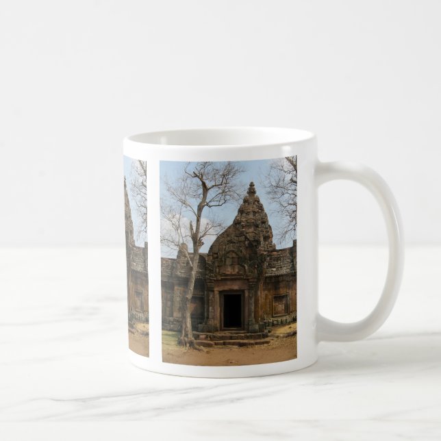 Caneca De Café Khmer Castle... Buriram, Isaan, Tailândia (Direita)