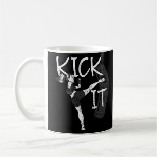 Caneca De Café Kickboxe Girl Kick Kick