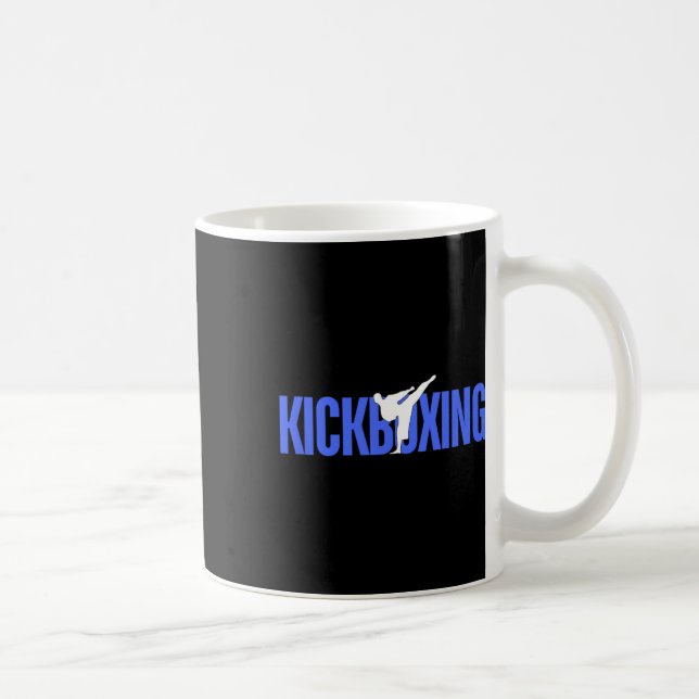 Caneca De Café Kickboxing Competitivo (Direita)