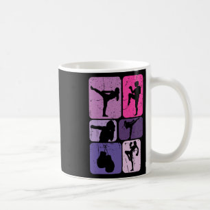 Caneca De Café Kickboxing Engraçado para Exercícios de Mulheres M