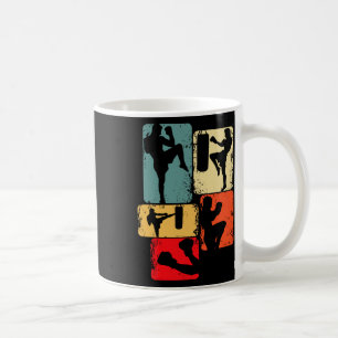 Caneca De Café Kickboxing Kickboxer Karate Taekwondo Meninos Cria