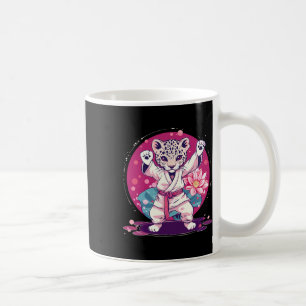 Caneca De Café Kickboxing Leopard Taekwondo Karate Mma Artes Marc