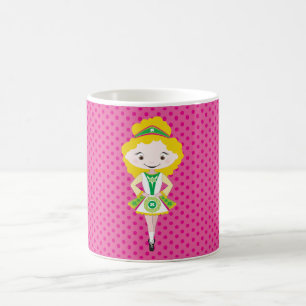 Caneca De Café KIDLETS:: louro irlandês do dançarino