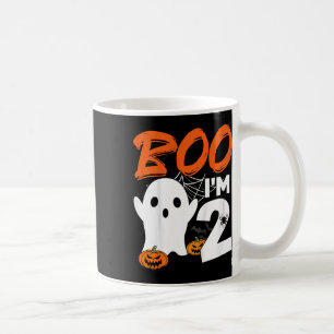 Caneca De Café Kids Boo Im 2 Halloween Festa de aniversário Costu