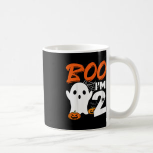 Caneca De Café Kids Boo Im 2 Halloween Festa de aniversário Costu