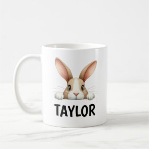 Caneca De Café Kids Páscoa Mug Páscoa Gift Nome Personalizado