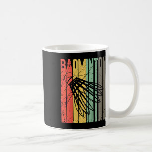 Caneca De Café Kids Retro Dminton Player Sports Shuttle Dminton L