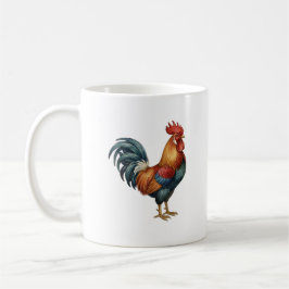 Caneca De Café Kikiriki Rooster coffee mug
