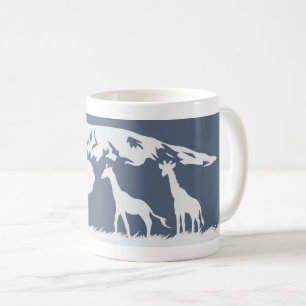 Caneca De Café Kilimanjaro (azul)
