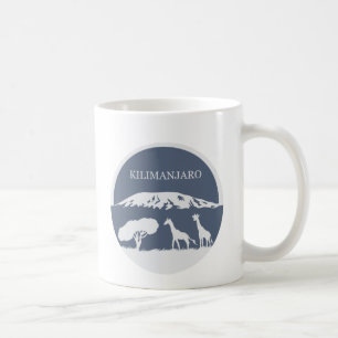 Caneca De Café Kilimanjaro (azul)