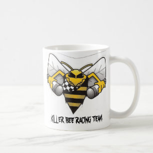 Caneca De Café killerbee_logo, EQUIPE de COMPETÊNCIA da ABELHA d