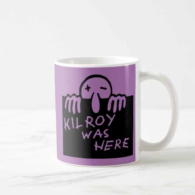 Caneca De Café Kilroy estava aqui (Direita)