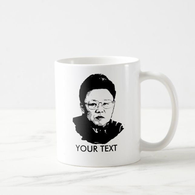 Caneca De Café Kim Jong Il (Direita)