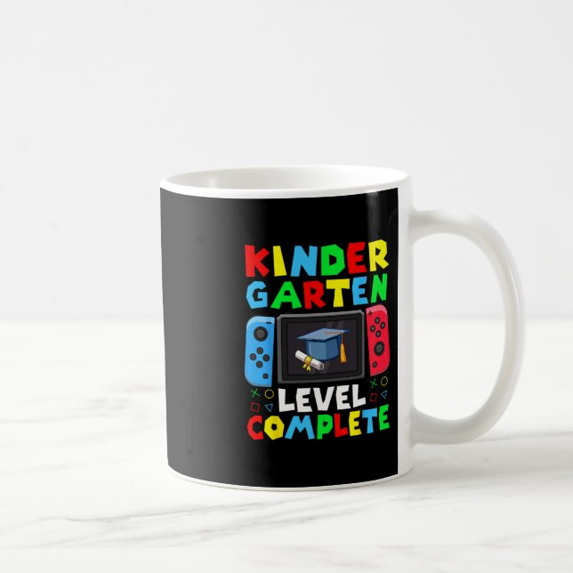 Caneca De Café Kindergarten Level Complete Graduation Cl 2025 Gam (Direita)