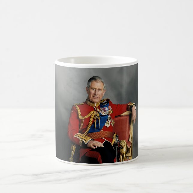 Caneca De Café King Charles III Coronation (Centro)