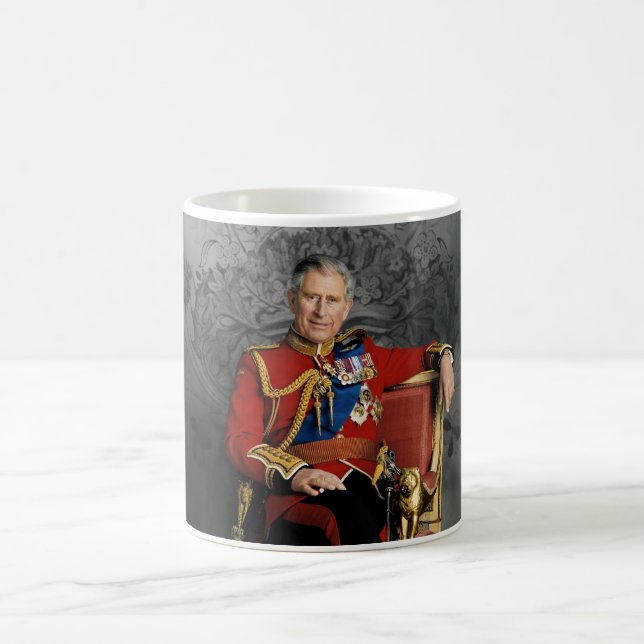 Caneca De Café King Charles III Coronation (Centro)