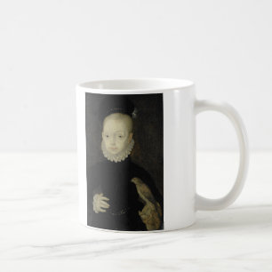 Caneca De Café King James VI com Sparrow Hawk - 1574