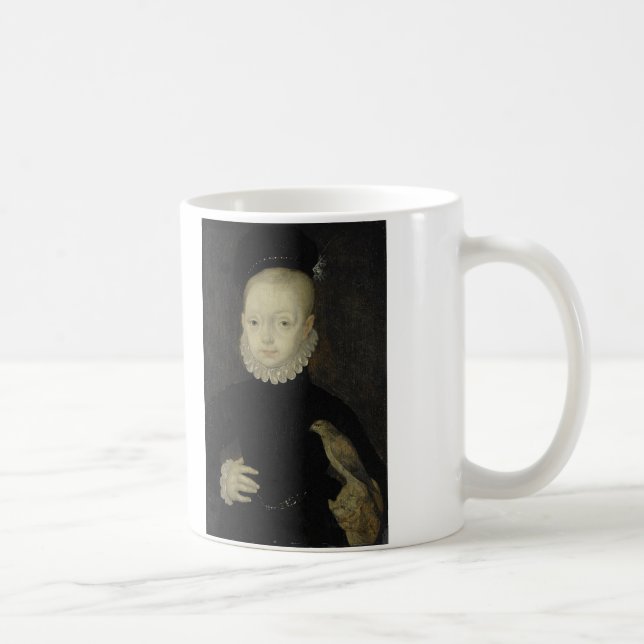 Caneca De Café King James VI com Sparrow Hawk - 1574 (Direita)