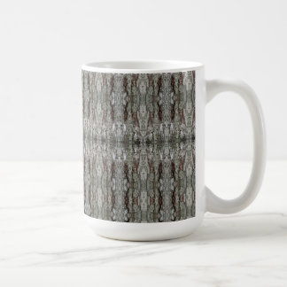 Caneca De Café Kingdom Tree Bark Patterned