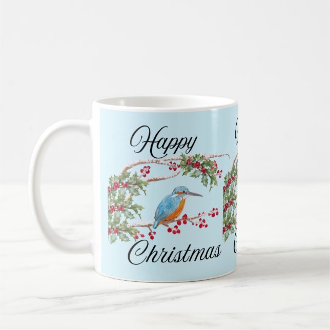 Caneca De Café Kingfisher Christmas (Esquerda)