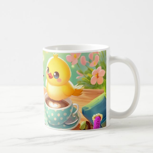 Caneca De Café kingfisher - duckling (Direita)