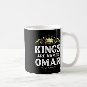 Caneca De Café Kings São Chamados Omar Gift Engraçado Nome Person