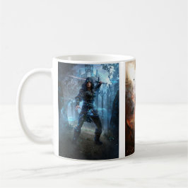 Caneca De Café Kingsmen Chronicles Fantasy Livro Arte Trilogia Mu