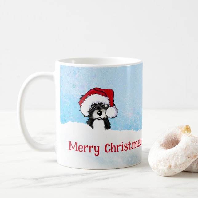 Caneca De Café KiniArt Havanês Natal (Com Donut)