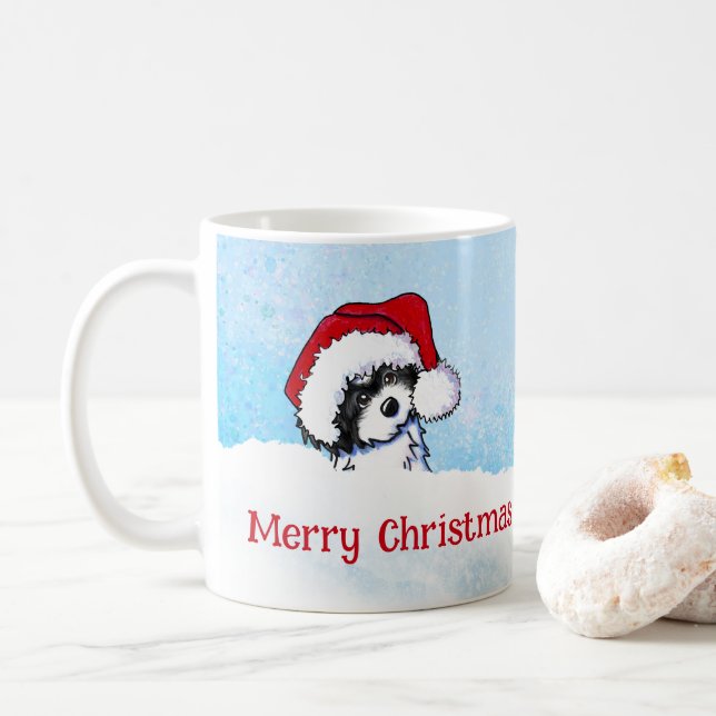 Caneca De Café KiniArt Havanese Natal (Com Donut)