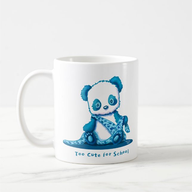 Caneca De Café KiniArt Panda Cub (Esquerda)