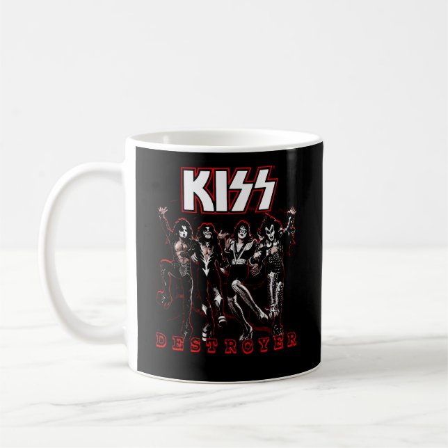 Caneca De Café Kiss Destroyer (Esquerda)