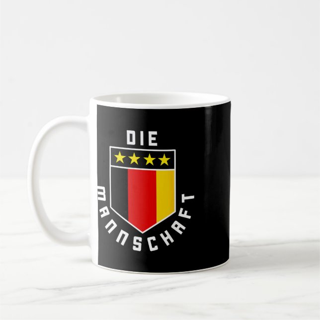 Caneca De Café Kit de Jersey de Futebol da Bandeira Nacional 2425 (Esquerda)