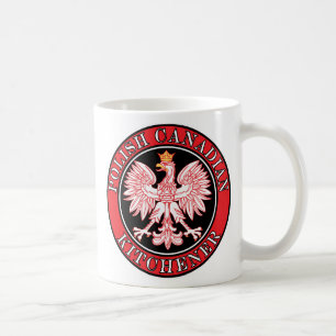 Caneca De Café Kitchener Polonês Águia Canadiana
