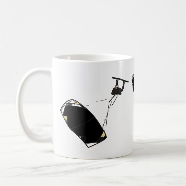 Caneca De Café Kiteboard - Kiteloop (Esquerda)
