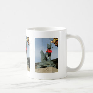 Caneca De Café Kitsune キ ツ ネ (Fox) com Key in Mouth
