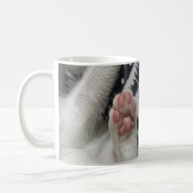 Caneca De Café Kitten Mug, Cat Love, Funny Mug (Esquerda)