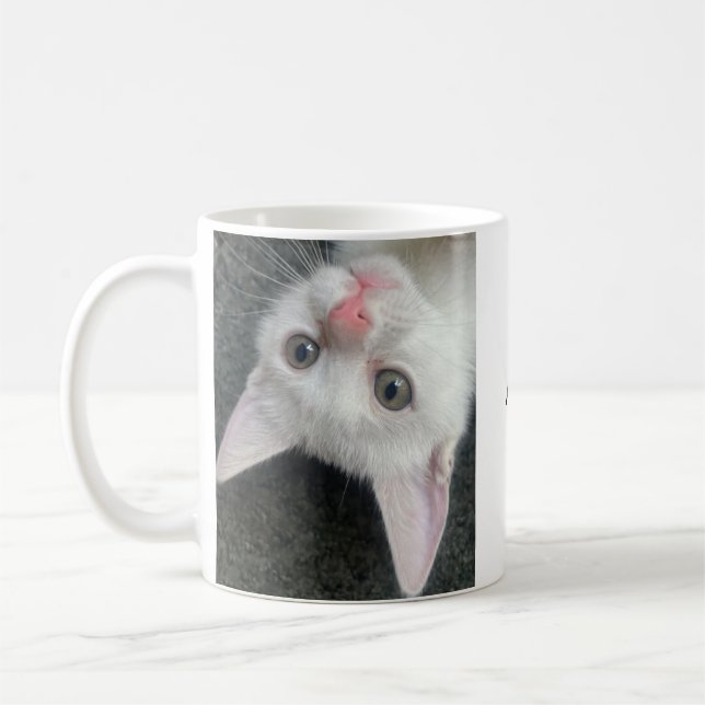 Caneca De Café Kitten Mug, Funny Mug (Esquerda)