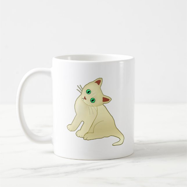 Caneca De Café Kitty Cat (Esquerda)