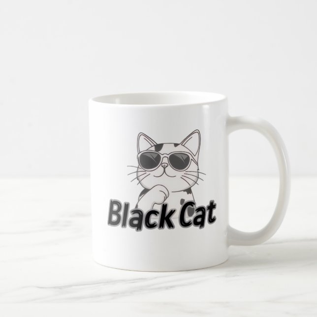 Caneca de Café Kitty Fofa | Presente Perfeito para (Direita)