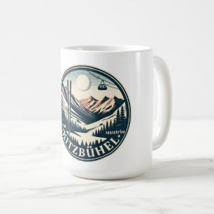 Caneca De Café Kitzbuhel Town Austria SKI presentes