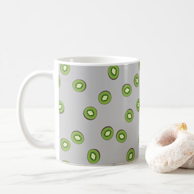 Caneca De Café Kiwi (Com Donut)