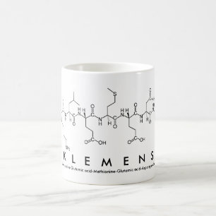 Caneca De Café Klemens peptide mug