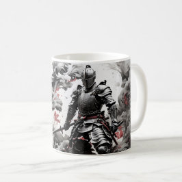 Caneca De Café Knight Warrior B